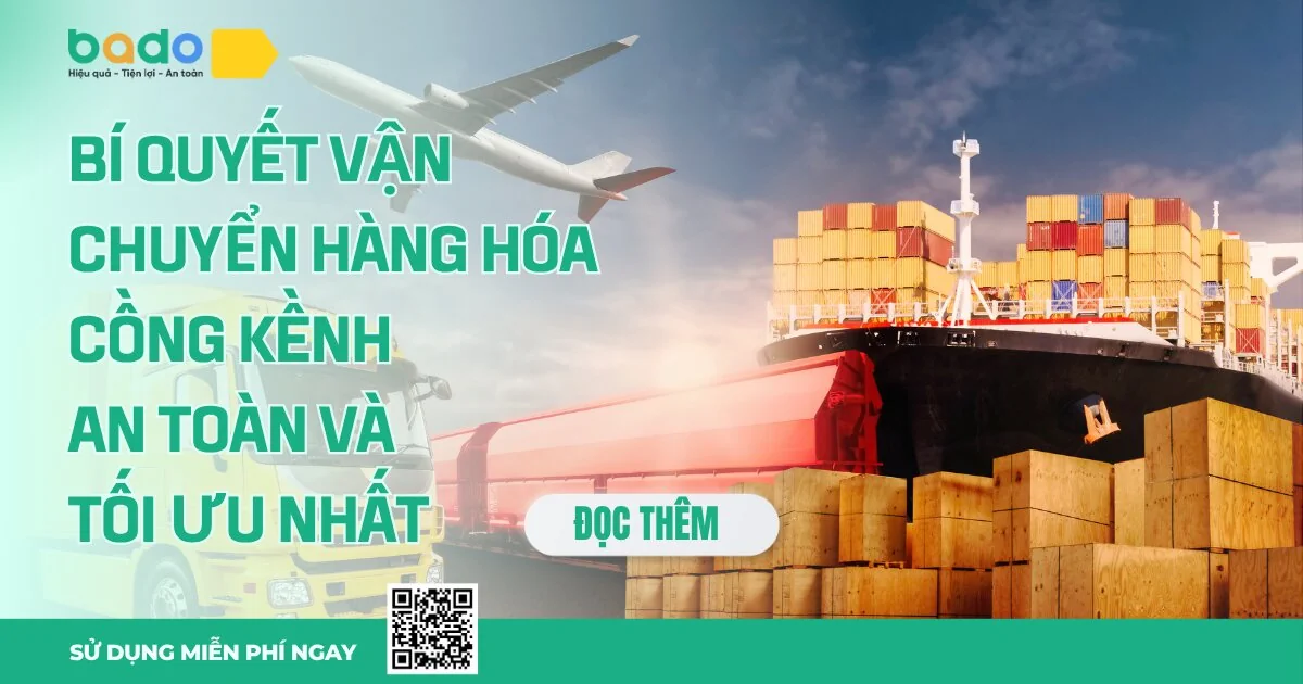 Xua tan nỗi lo vận chuyển hàng hóa cồng kềnh